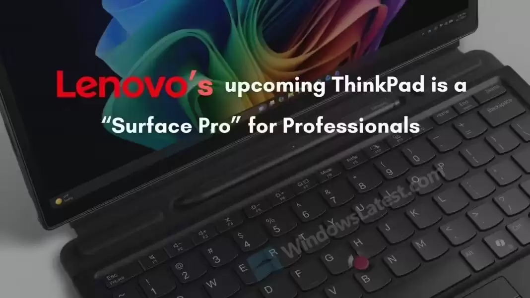 联想ThinkPad X13 Detachable二合一笔记本渲染图曝光:收窄边框,键盘配经典小红点