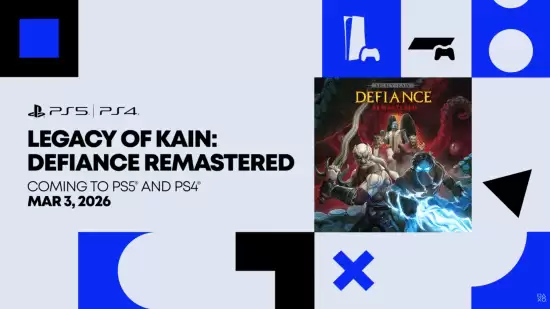 凯恩的遗产：嗜血狂魔复刻版官宣，2026年3月3日登陆PS5/PS4