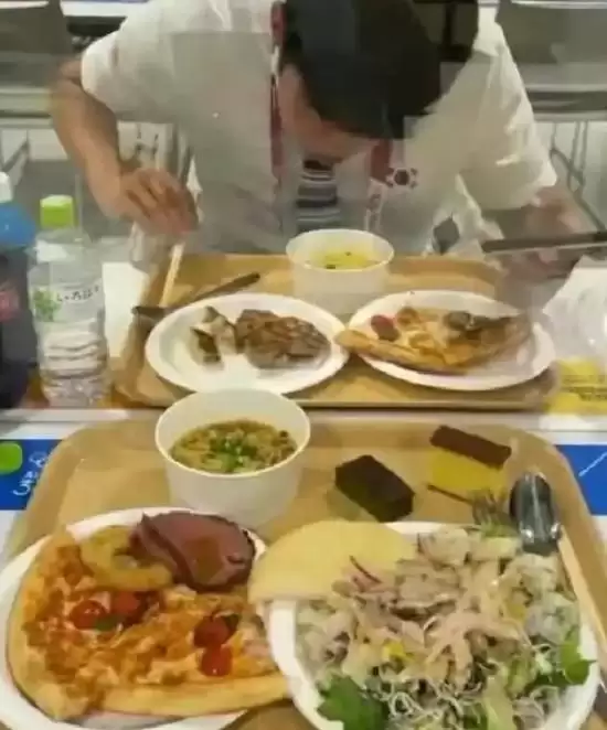 韩国选手吐槽米兰冬奥会伙食:不如工地餐 就像喂兔子