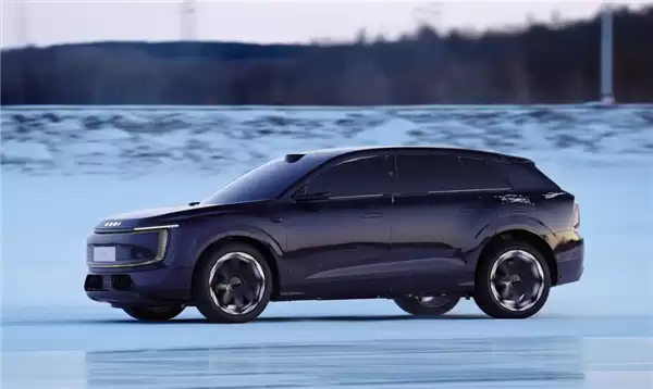 最具未来感的奥迪SUV来了!E7X量产版实车曝光:最大续航751km