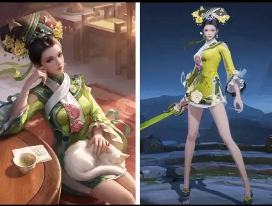 《王者荣耀》x《甄嬛传》皮肤引争议:拽妃开叉超短裙太魅