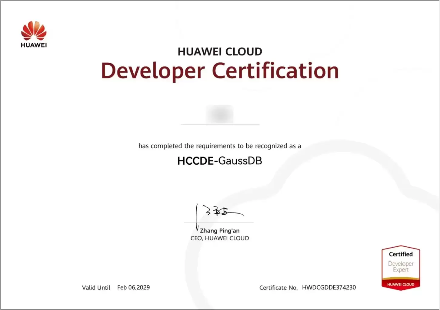 包揽全球TOP2!中亦科技HCCDE-GaussDB专家诞生