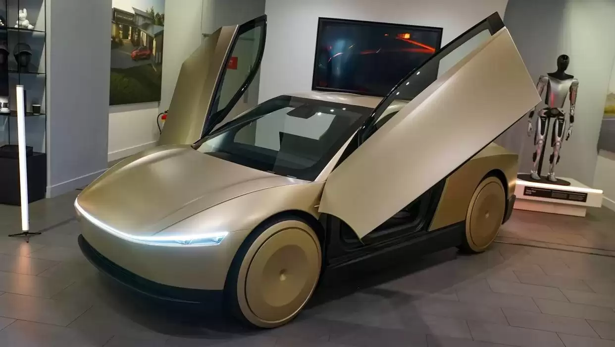 量产的特斯拉Cybercab今天下线了