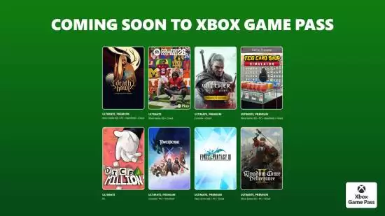 Xbox Game Pass二月阵容公布：巫师3完全版领衔，多款大作支持简体中文