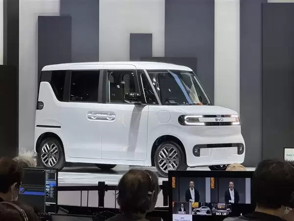 专供日本市场售价约11万 比亚迪K-Car海獭内饰官图发布