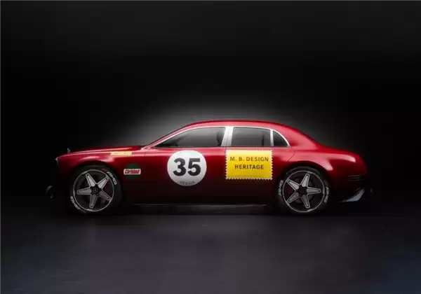 传奇赛车红猪归来！奔驰全新概念车曝光：致敬1971斯帕封神一战