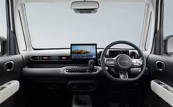 专供日本市场售价约11万 比亚迪K-Car海獭内饰官图发布