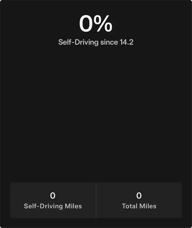 特斯拉App 4.54.0新特性:可晒FSD(辅助监督版)数据