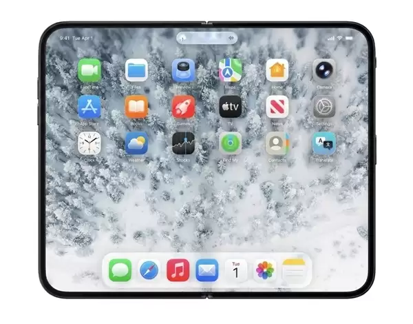 苹果史上首款折叠屏手机!iPhone Fold参数汇总:今年发布