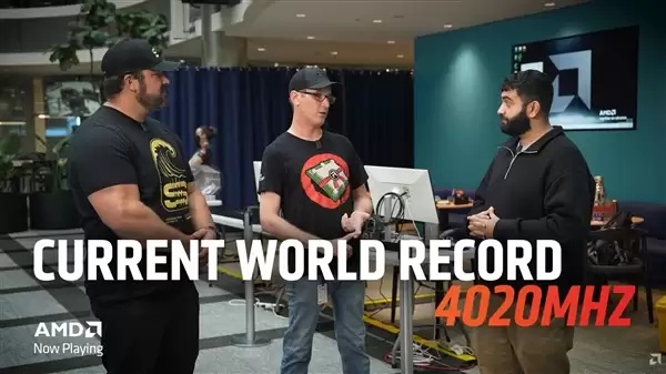 AMD RX 9060 XT成功超频4.769GHz！打破世界纪录