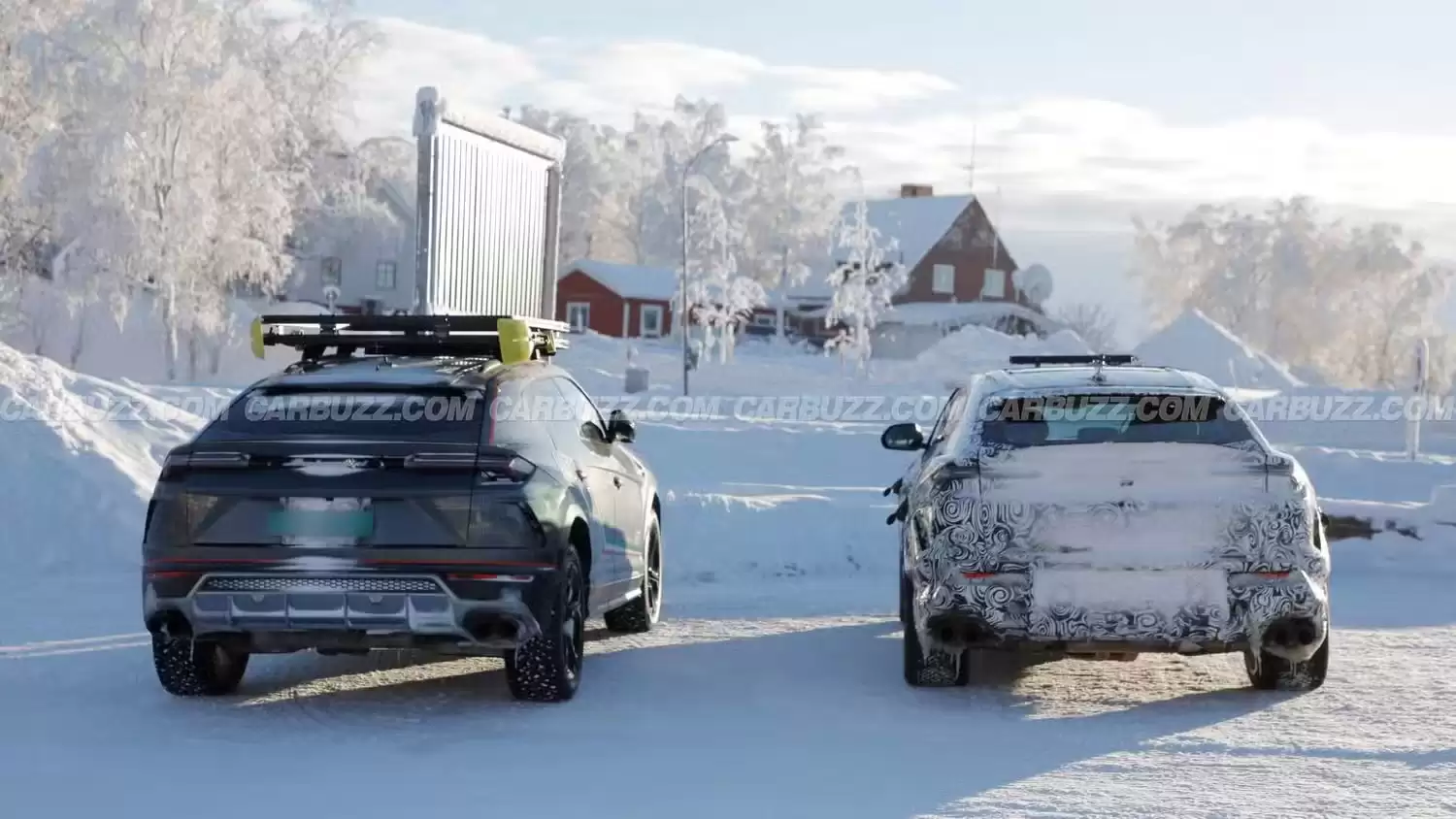 Urus SE Performante路测图曝光：兰博基尼最强SUV