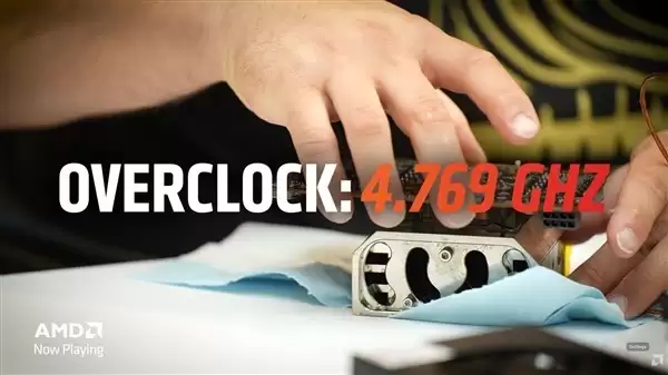 AMD联手Splave液氮超频RX 9060 XT至4.769GHz，创全球GPU频率新纪录