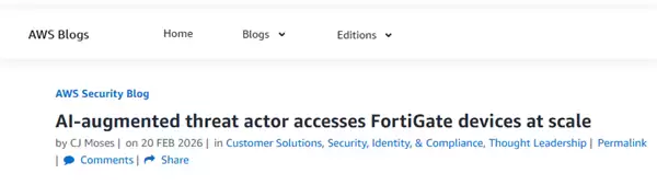 AI工具助低技能攻击者突破全球600+防火墙设备