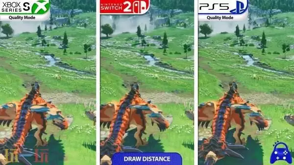 《怪物猎人物语3:命运双龙》主机平台画面对比视频