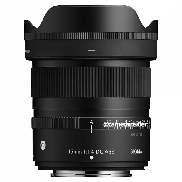 适马15mm F1.4 DC DN、35mm F1.4 DG II Art谍照曝光