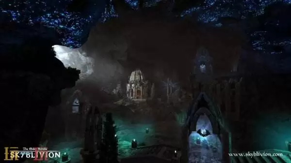 《上古卷轴5》大型Mod“Skyblivion”最新开发截图