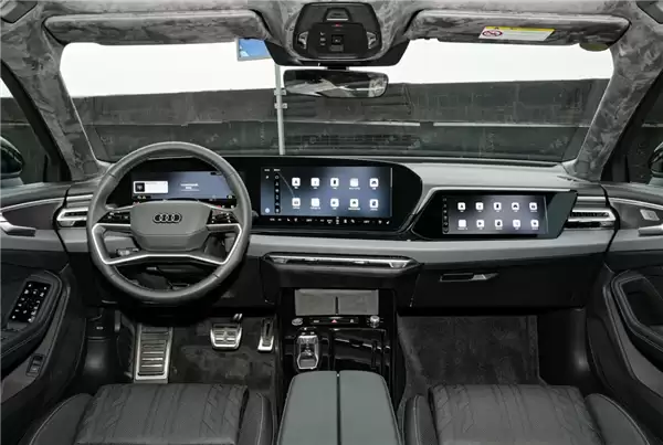 中国豪华轿车王者！全新奥迪A6L实车到店：车长超5米