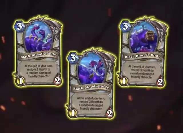 炉石传说黑血随从效果一览