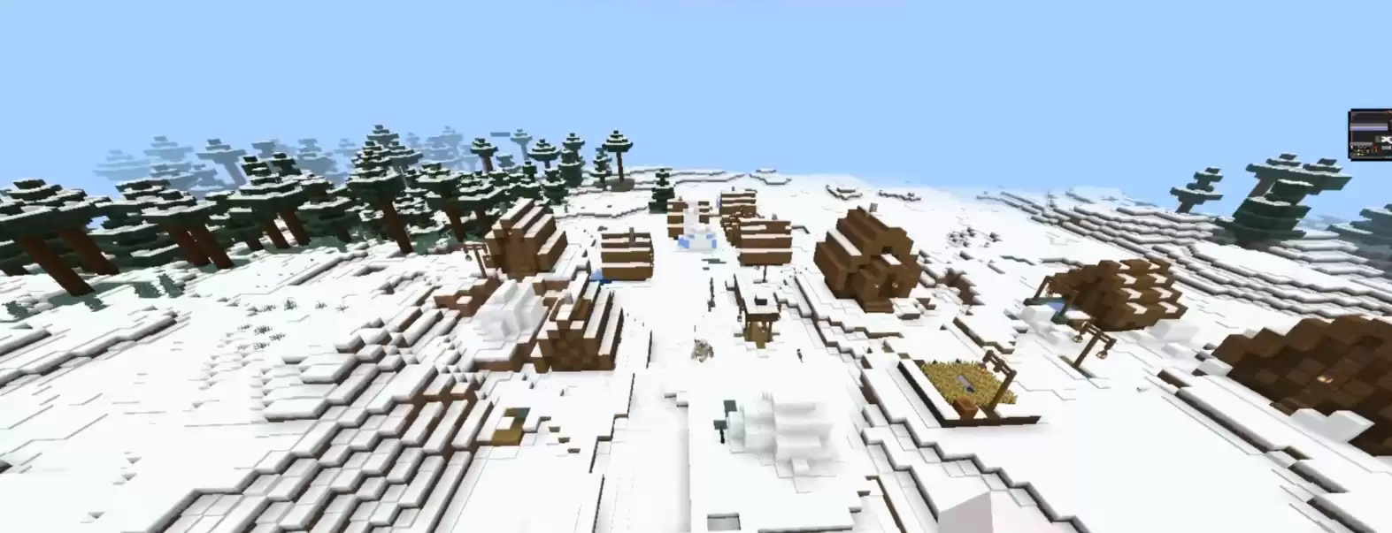 我的世界雪原村庄种子2026