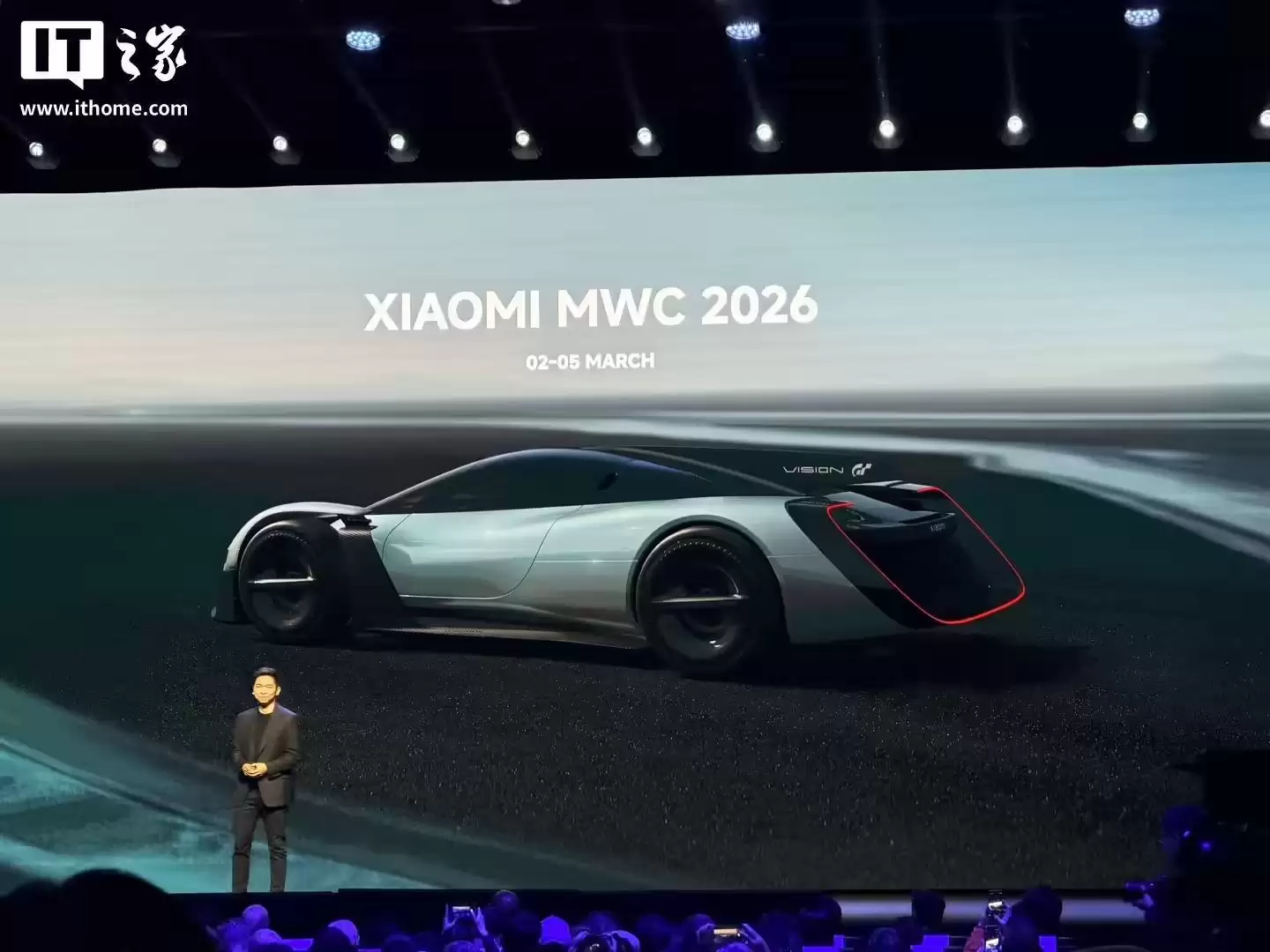 小米Vision GT双门超跑MWC 2026前夕首发亮相，玩家未来可在《GT 赛车 7》内驾驶体验