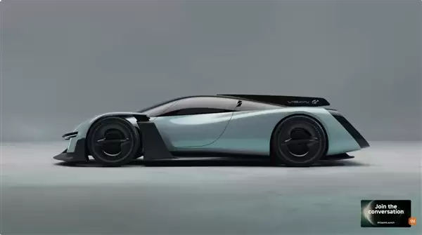 小米Vision+GT概念超跑首发亮相:年轻人的第一款超级跑车来了