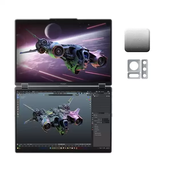 双OLED屏加持专攻3D开发!联想发布Yoga Book Pro 3D笔记本