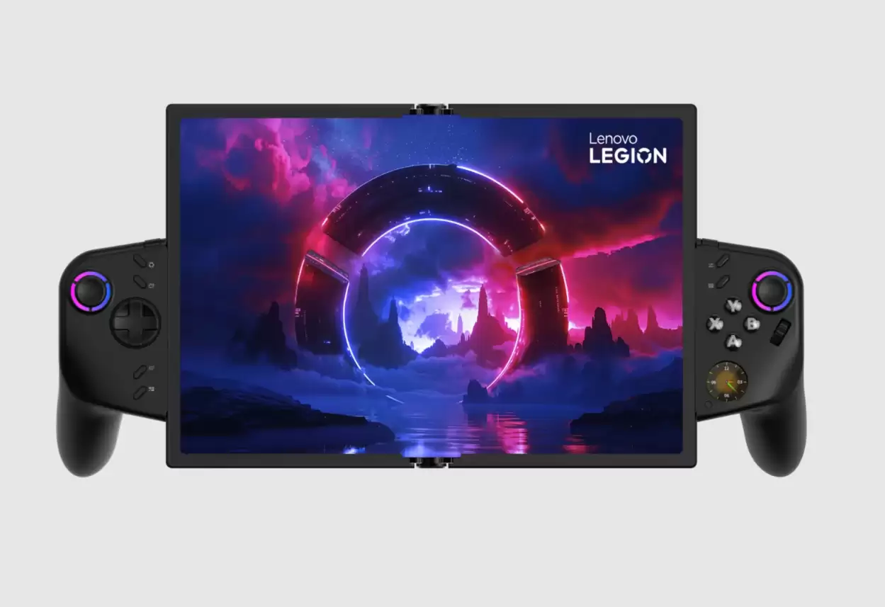 联想Legion Go Fold折叠屏概念掌机亮相MWC 2026，平板形态与游戏模式自由切换