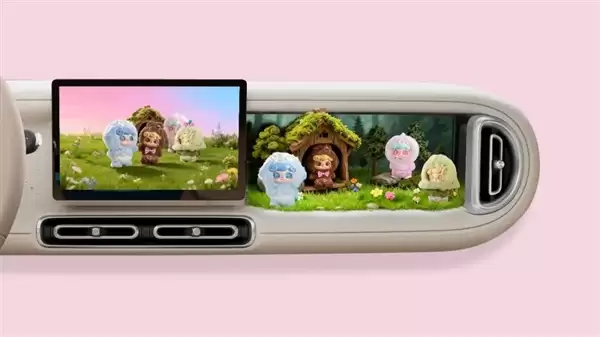 小姐姐代步车上新 全新宏光MINIEV内饰公布:副驾驶有一绝