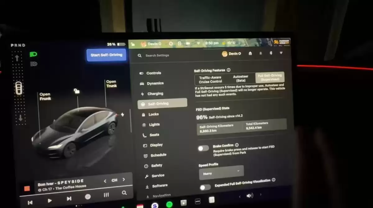 特斯拉推出2026.2.9软件更新,移除“Autopilot”名称