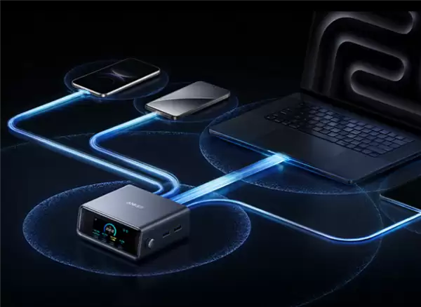 安克250W六口桌面充首发849元：4C+2A 配2.26寸LCD屏