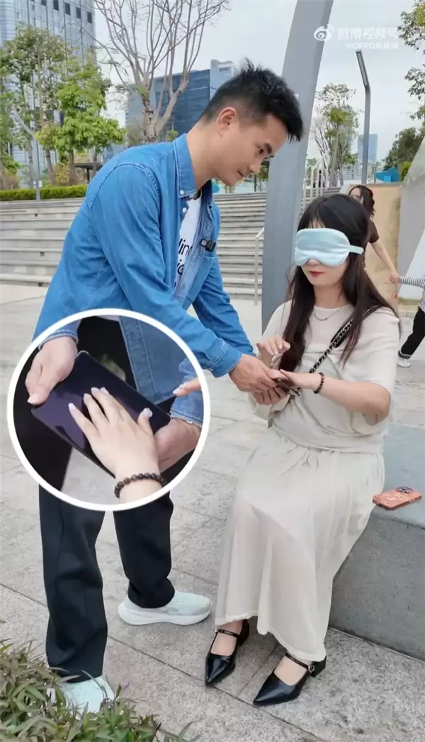 OPPO Find N6路人盲测摸横竖 折痕控制太强了 小直呼好X