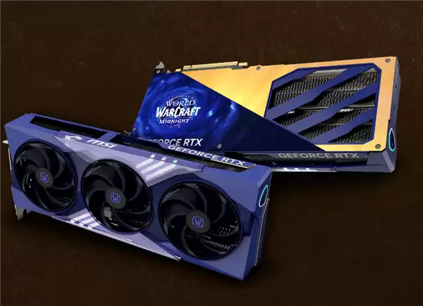 微星推RTX 5070《魔兽世界：至暗之夜》虚空、圣光显卡：5999元已开售