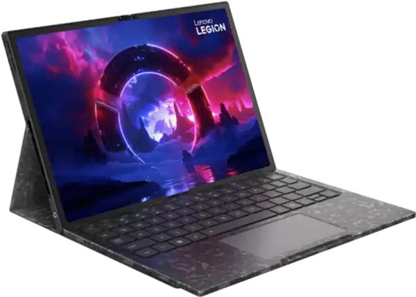 联想展示拯救者Legion Go Fold概念掌机：7.7英寸折叠屏秒变11.6英寸