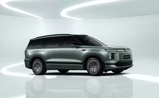 前排双联屏+后排吸顶屏 上汽大众ID.ERA 9X内饰发布