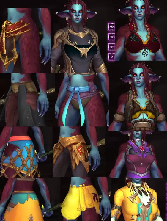 《魔兽世界》新种族身材丰满却遭差评：模型严重穿模