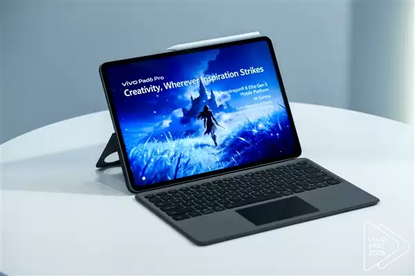 vivo Pad6 Pro全球首秀!行业首发4K原彩屏、第五代骁龙8至尊版