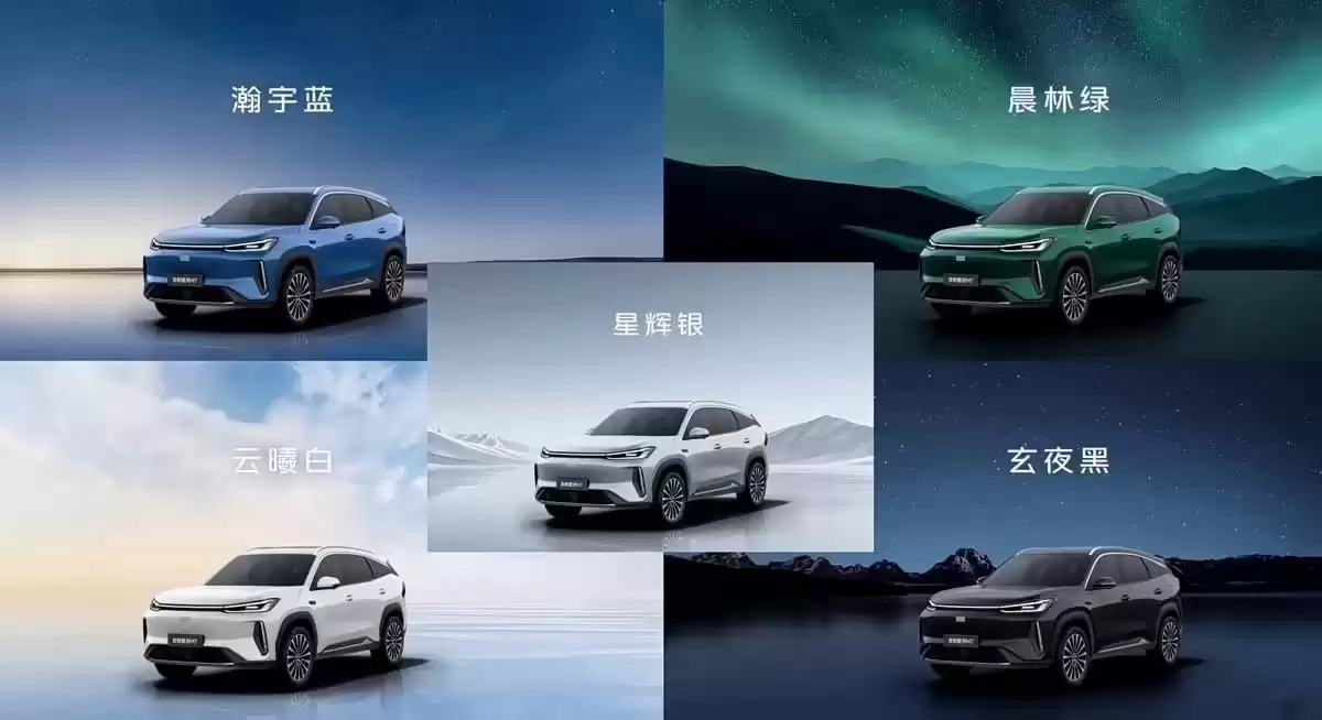 消息称吉利银河M7紧凑型SUV将于4月上市,满油满电综合续航1730km