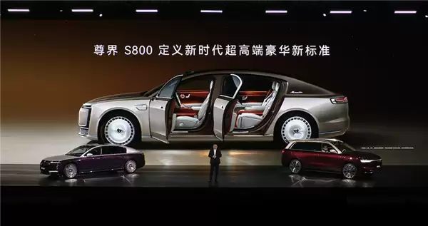 华为百万豪车真成了 尊界S800上市九个月交付超1.5万辆