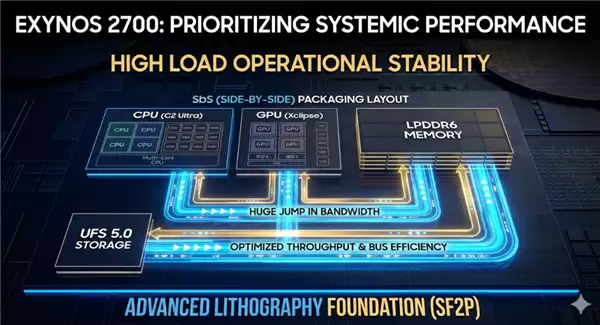 三星加快Exynos 2700开发进程：已制造样品 计划2026H2量产