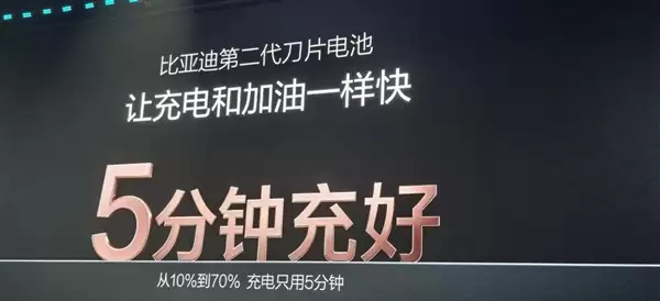 比亚迪10款车型充电实测：5分钟充好 9分钟充满