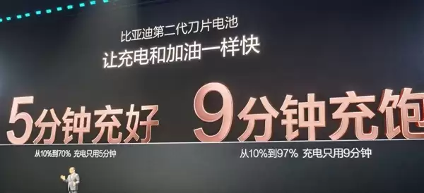比亚迪10款车型充电实测：5分钟充好 9分钟充满