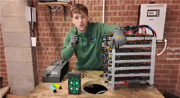 博主用500颗电子烟电池打造汽车动力电池：支持USB-C充电