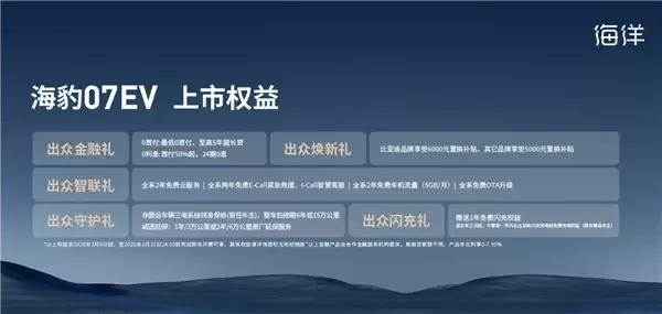 16.99万元起！比亚迪海狮07 EV上市：搭载第二代刀片电池 送一年免费闪充