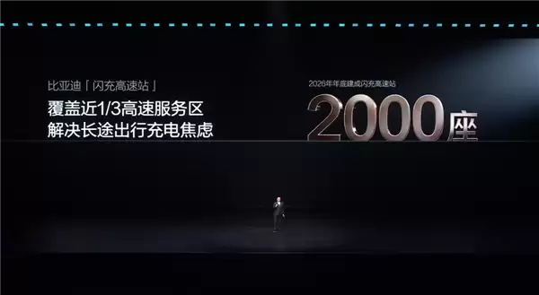 比亚迪发布闪充中国战略:年底全国建成20000座闪充站