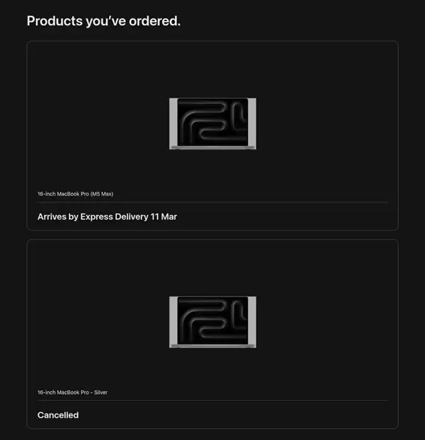 苹果顶级服务拒绝清库存!主动取消M4 MacBook订单:换成最新M5