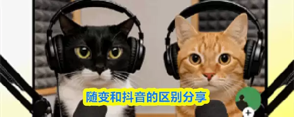 随变和抖音的区别分享