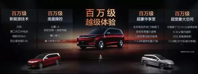 比亚迪大唐首发：三排七座大型旗舰SUV 续航950公里 后轮转向