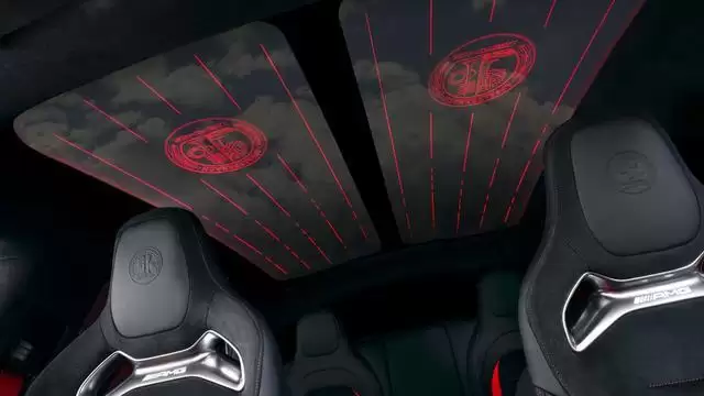 AMG GT XX四门轿跑量产版内饰公开:家族风,全是屏