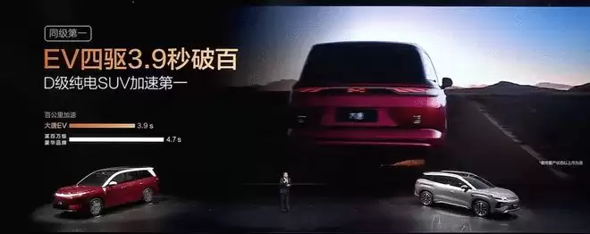 比亚迪大唐首发：三排七座大型旗舰SUV 续航950公里 后轮转向