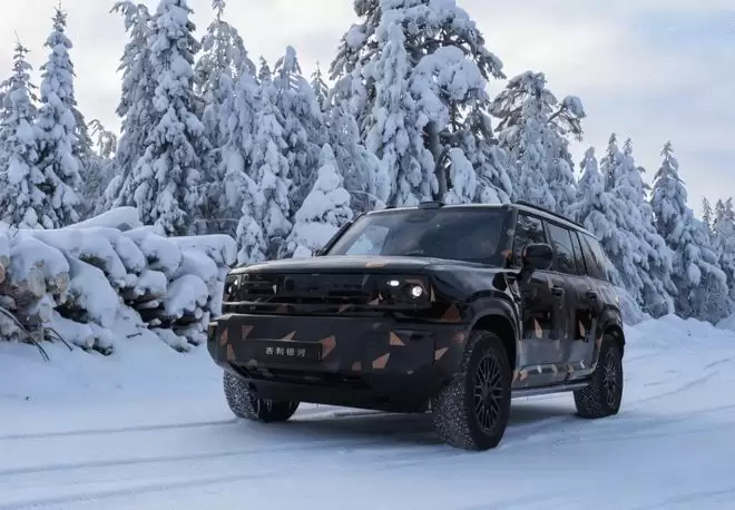 首款越野SUV 吉利银河战舰完成冬测或北京车展亮相
